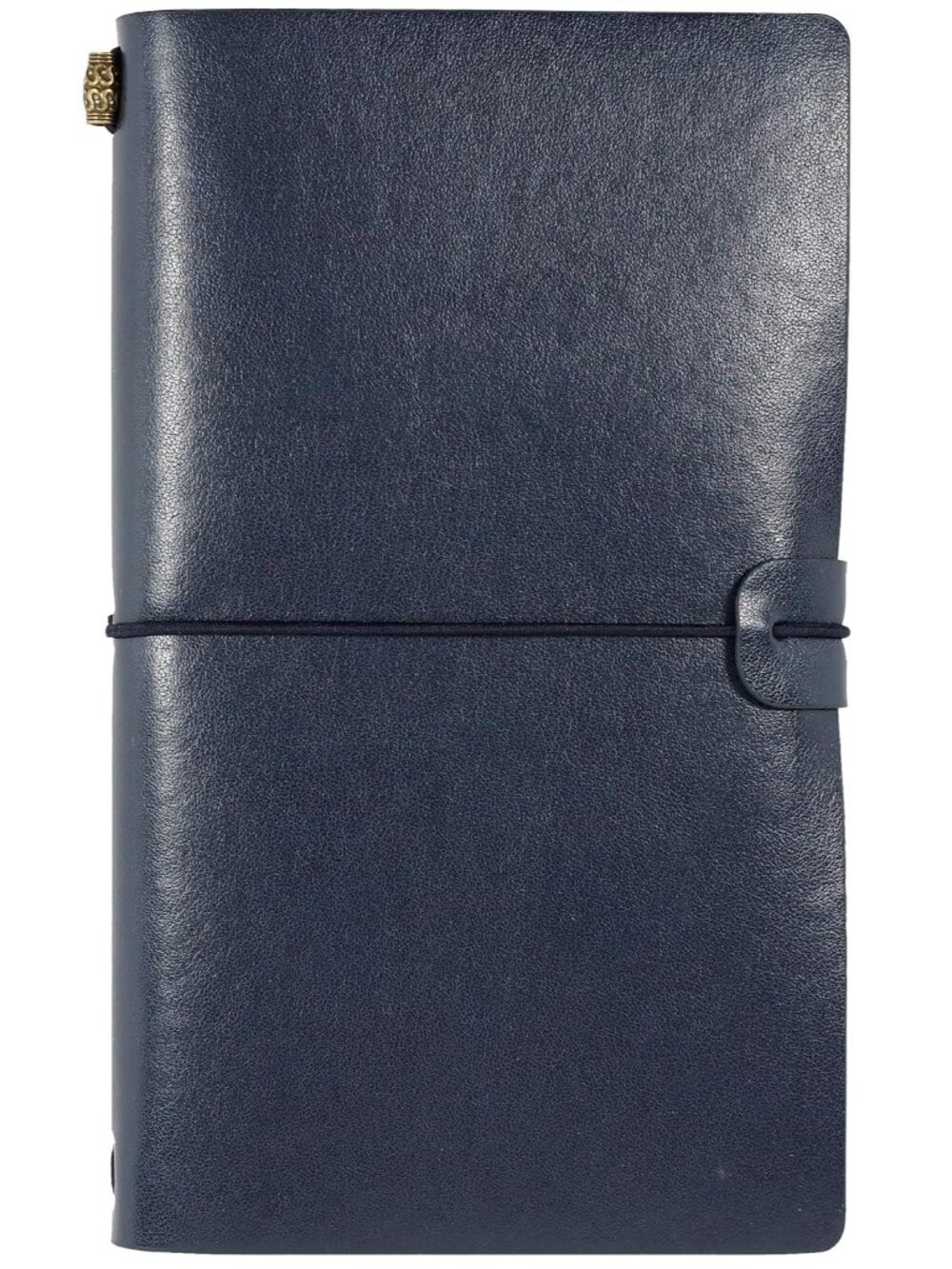 Voyager Refillable Notebook - Midnight Blue Traveler's Journal, Planner, Noteboo